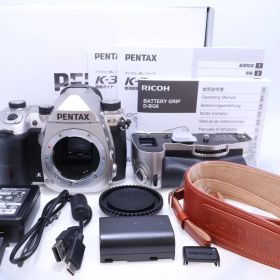 【4,653回】PENTAX K-3 Mark III Silver Premium Kit シルバー 全世界限定1,000台 APS-Cデジタル一眼レフカメラ 1085
