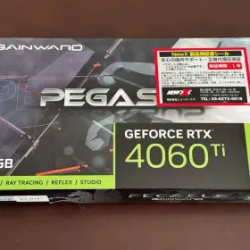 NVIDIA GeForce RTX 4060 Ti 搭載グラボ 新品¥40,000 中古¥30,600