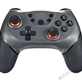 Switch コントローラー プロコン 連続使用10時間 Proコントローラー グレイ 互換品 送料無料 ＜新品＞ [94061]