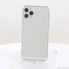 〔中古品〕 iPhone11 Pro 64GB シルバー MWC32J／A SIMフリー【377】