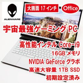 【i9／16GB／1TB／RTX】DELL Alienware m17 R2
