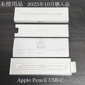 未使用品 保証付き 2025年10月購入品 Apple Pencil USB-C