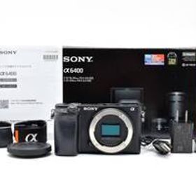 16687ショット!! 極上品 Sony α6400 ブラック 箱付き！付属品多数！ L034
