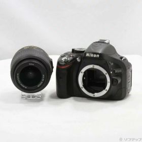 【中古】Nikon(ニコン) NIKON D5200 18-55 VR レンズキット ブラック 【344-ud】