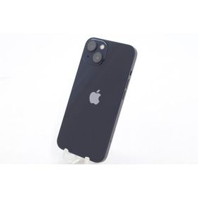 [中古]SIMフリー Apple iPhone13 256GB Midnight A2631 MLNH3J/A 外観ランクC