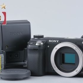 【中古】SONY ソニー α NEX-6 ブラック ミラーレス一眼カメラ シャッター回数僅少