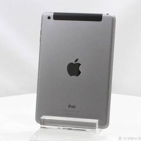 〔中古〕Apple(アップル) iPad mini 2 16GB スペースグレイ ME800J／A SIMフリー〔377-ud〕