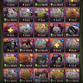 引退アカウント | グラクロのアカウントデータ、RMTの販売・買取一覧