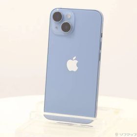 〔中古品〕 iPhone14 128GB ブルー MPVJ3J／A SIMフリー 〔ネットワーク利用制限▲〕【344】