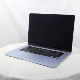 〔展示品〕 MacBook Air 15.3-inch Early-2025 MC7A4J／A Apple M4 10コアCPU_10コアGPU 16GB SSD256GB スカイブルー 〔15.7 Sequoia〕【258】