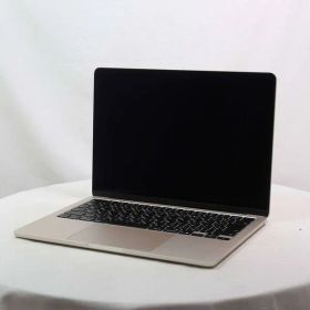 〔中古品〕 MacBook Air 13.6-inch Early-2025 MW103J／A Apple M4 10コアCPU_10コアGPU 16GB SSD512GB スターライト 〔15.7 Sequoia〕【258】
