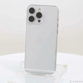 【中古】Apple(アップル) iPhone15 Pro Max 256GB ホワイトチタニウム MU6Q3J／A SIMフリー 【258-ud】