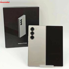 【中古】Galaxy Z Fold6 512GB シルバーシャドウ SM-F956Q ストア版SIMフリー