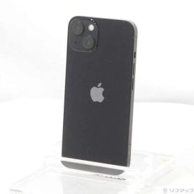 〔中古品〕 iPhone13 128GB ミッドナイト MLNC3J／A SIMフリー【371】