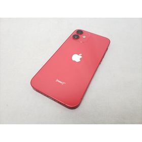 (中古) iPhone12 Mini 64GB レッド /MGAE3J/A 【SIMロック解除品】、au