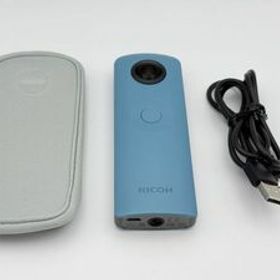 【美品】RICOH THETA SC ブルー リコー シータ 360度カメラ