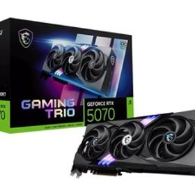MSI GeForce RTX 5070 12G GAMING TRIO OC Edition グラフィックスボード