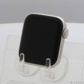 〔中古〕Apple(アップル) 〔展示品〕 Apple Watch SE 第2世代 GPS 40mm スターライトアルミニウムケース バンド無し DEMO品〔352-ud〕