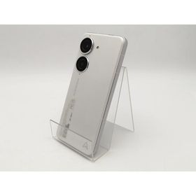 【中古】ASUS 国内版 【SIMフリー】 Zenfone 10 8GB 256GB コメットホワイト ZF10-WH8S256【ECセンター】保証期間１ヶ月【ランクB】