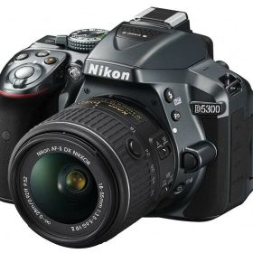 【中古】Nikon ニコン D5300 18-55 VR II レンズキット グレー
