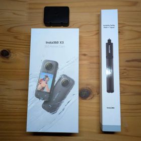 Insta360 X3 360度アクションカメラ 本体＋アクセサリー