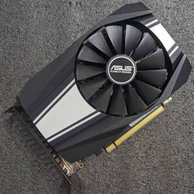 【中古】ASUS Phoenix GeForce GTX 1660 6GB GDDR5 PH-GTX1660-6G [PCIe3.0x16 補助電源8ピン]