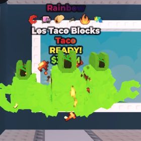 Rainbow los taco blocks 6種変異付き | ロブロックス(ROBLOX)のアカウントデータ、RMTの販売・買取一覧