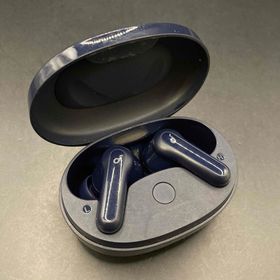 即決 Soundcore Life P2 Mini ワイヤレスイヤホン ネイビー(ヘッドフォン/イヤフォン)