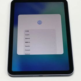 【動作確認・初期化済み】電池86％ Apple iPad mini 6 Wi-Fi 64GB パープル