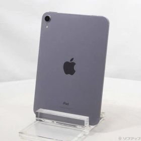 〔中古品〕 iPad mini 第6世代 64GB パープル MK8E3J／A docomoロック解除SIMフリー【262】