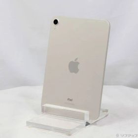 〔中古品〕 iPad mini 第6世代 256GB スターライト MK7V3J／A Wi-Fi【305】