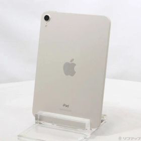 〔中古品〕 iPad mini 第6世代 256GB スターライト MK7V3J／A Wi-Fi【262】