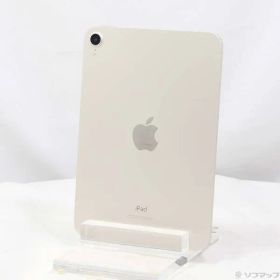 〔中古品〕 iPad mini 第6世代 256GB スターライト MK7V3J／A Wi-Fi【258】