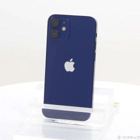 〔中古品〕 iPhone12 mini 256GB ブルー MGDV3J／A SIMフリー【344】