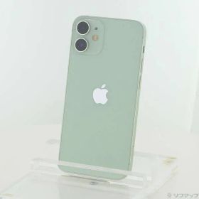 〔中古品〕 iPhone12 mini 256GB グリーン MGDW3J／A SIMフリー【348】
