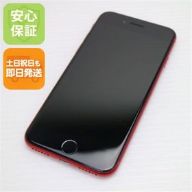 アイフォーン(iPhone)のSIMフリー iPhone SE 第2世代 64GB レッド M666(スマートフォン本体)