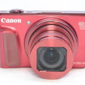 ★極美品★Ｃanonキャノン PowerShot SX720 HＳ/希少レッド/人気カラー/動作良好/高倍率40倍ズーム/目立つ傷無し/コンパクトデジタルカメラ