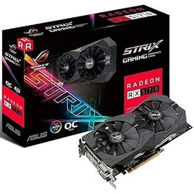 【中古】ASUS グラフィックボード Strixシリーズ AMD Radeon RX570搭載ビデオカード ROG-STRIX-RX570-O4G-GAMING