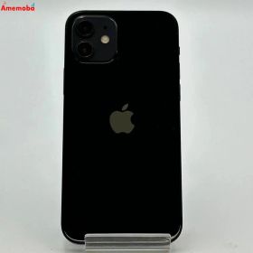 【中古】iPhone12 64GB ブラック NGHN3J/A Apple版SIMフリー