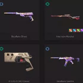 💥 アジア太平洋 💥 ランク参加可能 💥 12 スキン 💥 ルナの降臨 💥 ベラフレール ゴースト 💥 ベラフレール ヴァンダル 💥 ハロフォーム・アレス💥・インターヘルム ファントム 💥