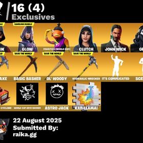 超安全アイコ垢！！取返し全額保証〇 | フォートナイト(Fortnite)のアカウントデータ、RMTの販売・買取一覧