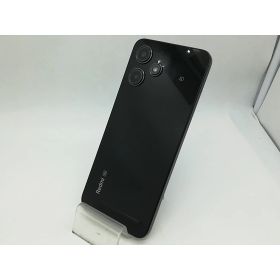 【中古】Xiaomi au 【SIMフリー】 Redmi 12 5G 4GB 128GB ミッドナイトブラック XIG03【秋葉本店】保証期間1ヶ月【ランクB】