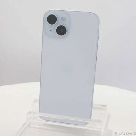 〔中古品〕 iPhone15 128GB ブルー MTML3J／A SIMフリー【368】