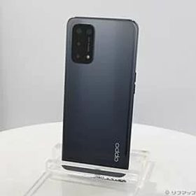 【中古】OPPO(オッポ) OPPO A54 5G 64GB シルバーブラック OPG02 auロック解除SIMフリー【291-ud】