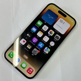 【中古】国内版SIMフリー iPhone14 Pro 256GB ゴールド MQ173J/A【四丁目店】