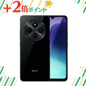 「+2倍ポイント・新品」Redmi 14C ミッドナイトブラック 4GB 128GB SIMフリー6941812798317