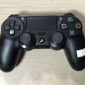 PS4 周辺機器 ワイヤレスコントローラー ジェット ブラック デュアルショック4 CUH-ZCT1J 純正品【管理 21084】【B】
