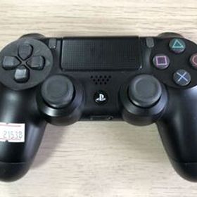 PS4 周辺機器 ワイヤレスコントローラー ジェット ブラック デュアルショック4 CUH-ZCT1J 純正品 【管理 21538】【B】