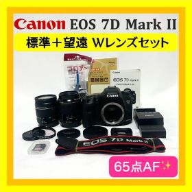 イベントで大活躍❣️ Canon EOS 7D Mark II Wレンズセット