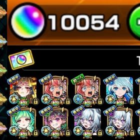 🌸オーブ10000個↑ 紋章力13000↑ 星6ガチャ限1000↑ アイテム多数 id9桁🌸 | モンストのアカウントデータ、RMTの販売・買取一覧